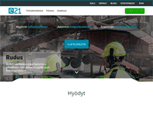 Tablet Screenshot of e21.fi